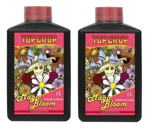 Oferta ! Fertilizante Floracion Topcrop Top Bloom (1 L) X 2 0