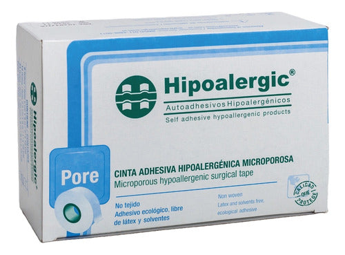 Hipoalergic Pore 2,50 Cm X 9 Mt Caja X 12 Rollos 0