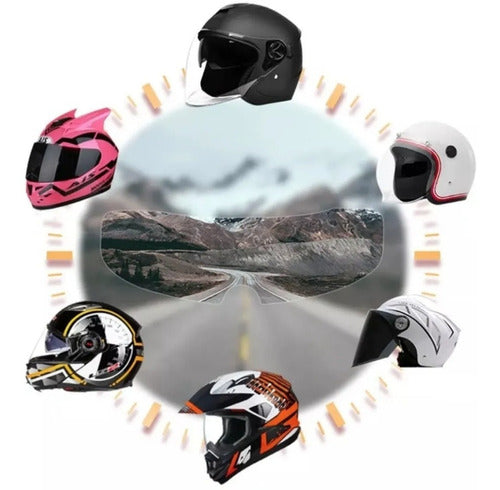 Oregon Motorcycle Helmet Visor Rain Anti-Fog Film Pack 0