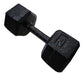 Hexagonal Dumbbell 25kg - 100% Solid Iron Weights 0