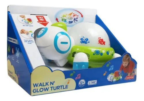 Tortuga Musical Walk Glow Turtle Luz Y Sonido 4547t 0