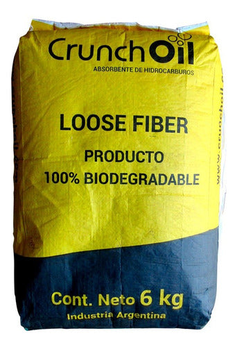 CRUNCHOIL Absorbente Para Derrames Hidrocarburos Biodegradable X 6 Kg 1