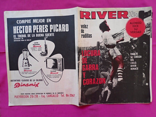 Revista River N° 1435, Año: 1972 River Vs Velez 4