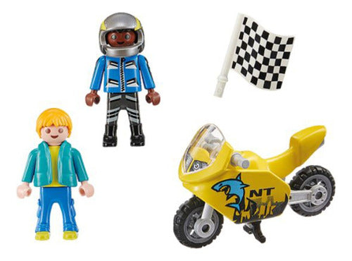 Playmobil Special Plus 70380 Niños Con Moto De Carreras 2