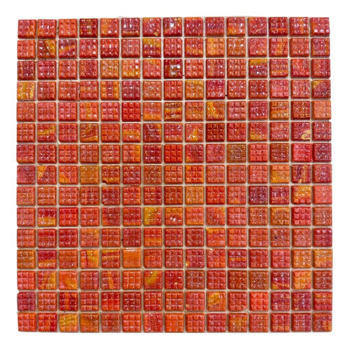 Buenos Aires Mosaicos Dark Orange Mosaic Tiles X 225pcs 0