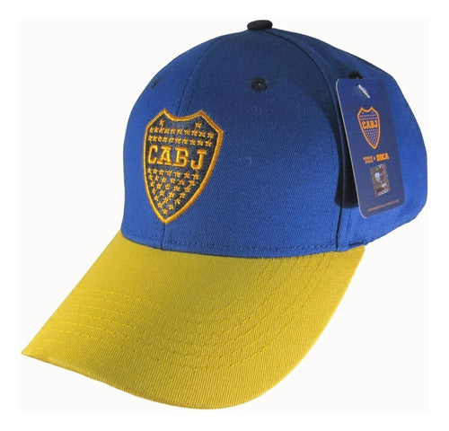 Gorra Fútbol Oficial De Boca Juniors 100% Xeneize 0