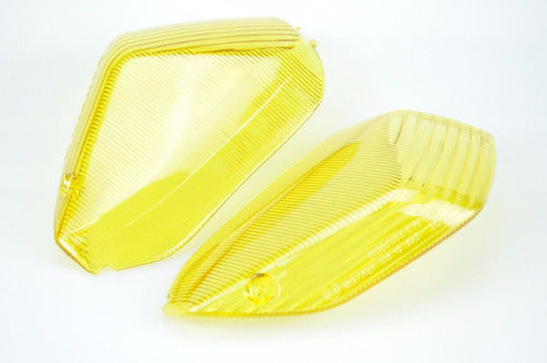 Kawasaki Rear Turn Signal Yellow Lens 1