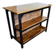 Kitchen Island Bar All-Wood Industrial Style 3