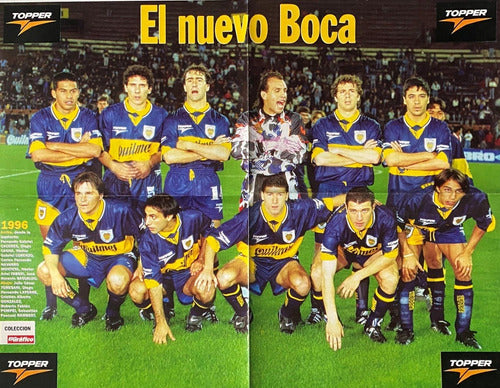 Poster Boca Plantel 1996 Argentina El Gráfico, Ez3 0