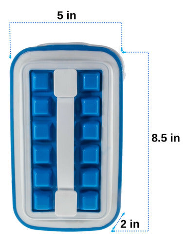 Exkarg Silicone Ice Cube Tray - Made to Order 3