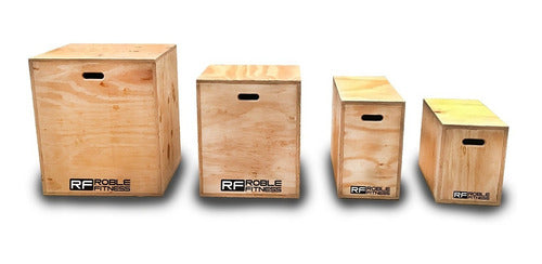 Cajon De Salto Crossfit Fitness 3 Alturas 30x40x50 3