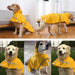 Capa De Chuva Para Cães Nacoco, Roupas Impermeáveis Ajustáve 4