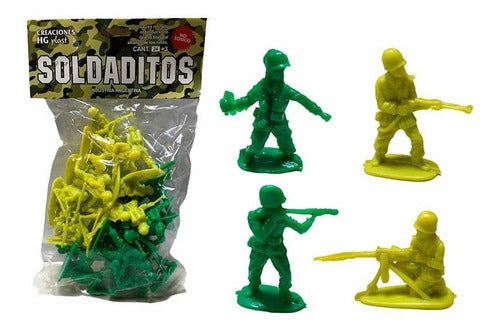 Plastic Toy Soldiers X24 Units War Soldiers Toy 0