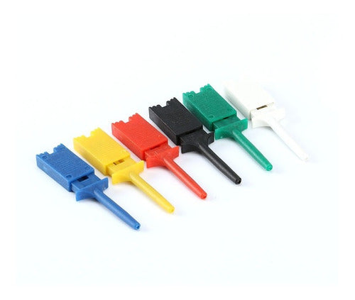 TecnoliveUSA Kit X6 Hook Clip Multimeter Connectors 2