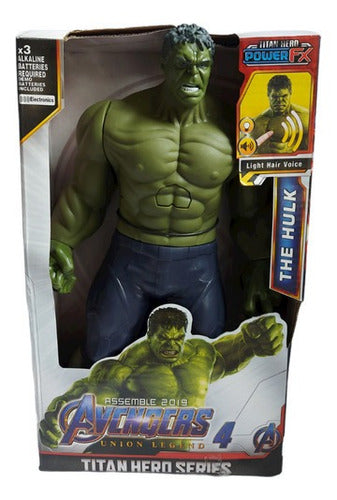 Generic Hulk Green Avengers Light Sound Alternative 30cm 0