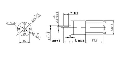 Hilitand Motor 12V Con Reductora De 50RPM 7