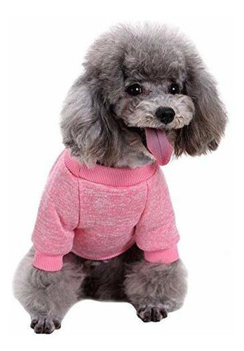 Chaqueta De Punto Para Mascotas Abrigo Suave Para Perros Peq 4