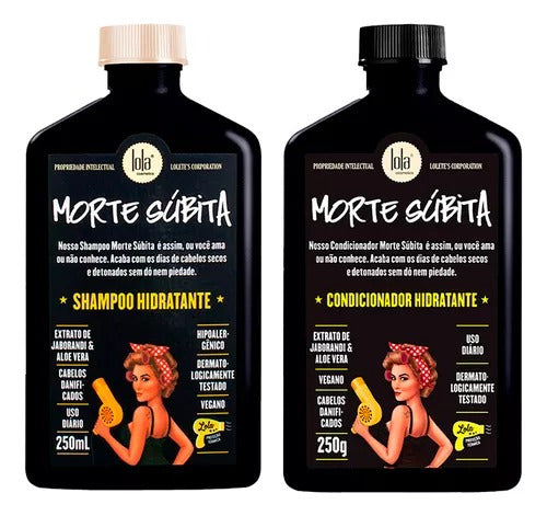 Lola Cosmetics Morte Subita Shampoo + Conditioner Kit 250 Ml 0