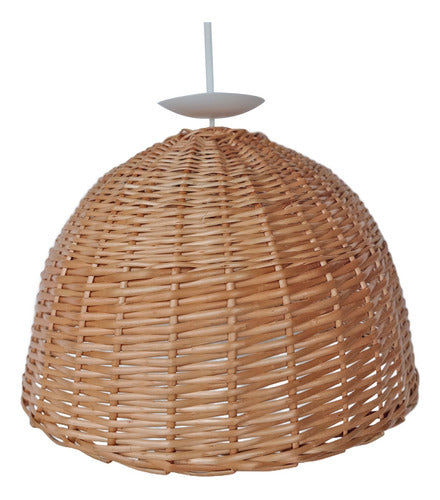 Manufacturer Wicker Lamp Shade 1--40x30 Complete T-e 0
