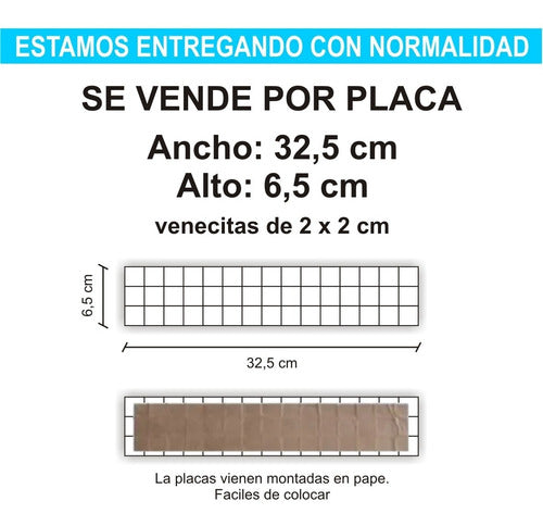 Guardas Venecitas Mc520-3 (plancha) Entrega Con Normalidad 2