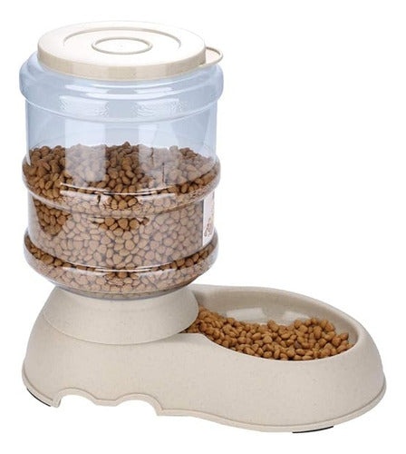 Pet Dog Cat Balanced Food Dispenser Feeder 3.75L Capacity 1