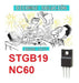 Transistor STGB19NC60 19NC60 TO263 0