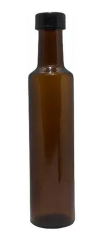 Pettish Amber Oil Bottle with Small Spout - 250ml 0