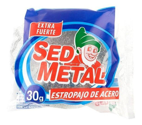 Sed Metal Pack of 72 Scrub Pads - 30g 0