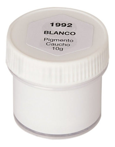 Servifibras Pigmento Blanco Para Caucho De Silicona 0