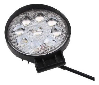 8pcs 27w 9 Leds Led Spot Luz De Trabajo Conducir Redondo Ant 4