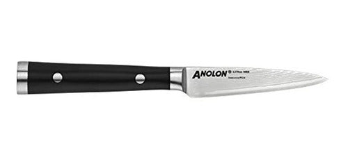 Anolon Imperion Damasco Cuchillo De Acero Cuchillería Set 5 4