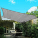 Tecsys High Quality Shade Sail 8 X 5 Meters UV Filter 98% Gray 1