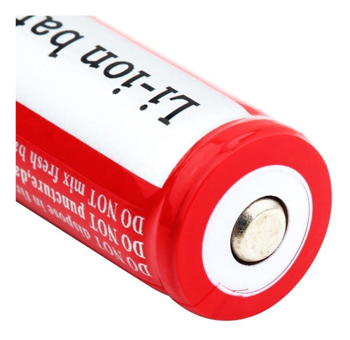 Pila De Litio Recargable Linternas De 3.7 V De 4200 Mah 1