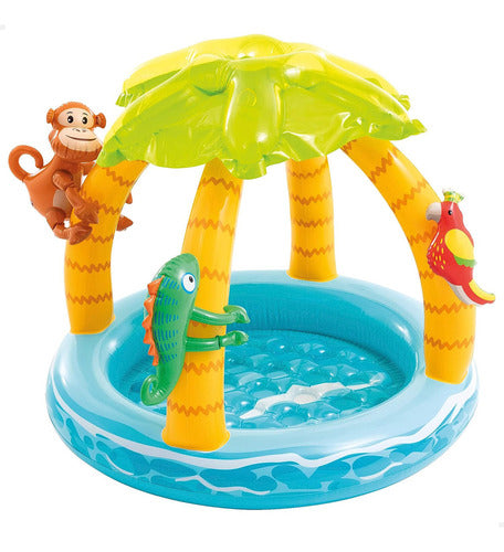 Piscina Intex Inflable Isla Infantil Niño Bebé - El Rey 0