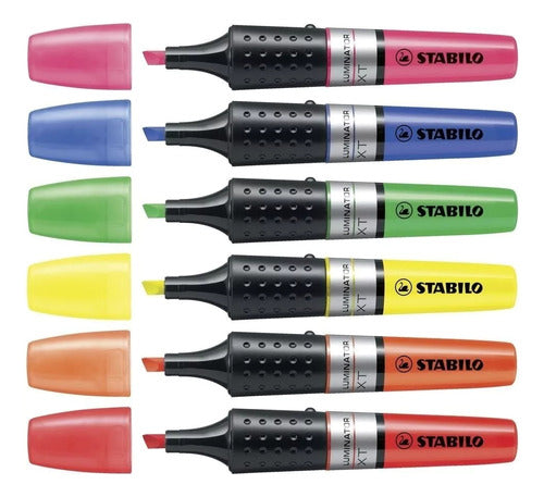 Resaltadores Stabilo Luminator X 6 Colores 0