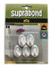 Percha Autoadhesivo Suprabond Blancas Afix 5u Original 2