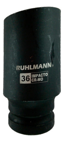 Ruhlmann Tubo Alto Impacto Largo 36mm 3/4 Hexagonal RU2643 0