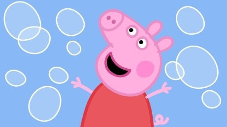 Peppa Pig - La Cerdita Dibujitos Animados - Lámina 45x30 Cm. 0