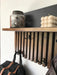 La Roca Varrillado Wooden Wall Coat Rack 4