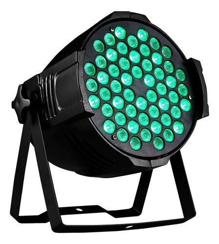 Tushop Tacho Cañon 54 Led Rgb - Dmx Luces Foco Fiesta - Discotecas 1