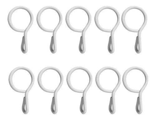 Soul 20mm Rings for 12mm White Iron Rod - Pack of 10 0