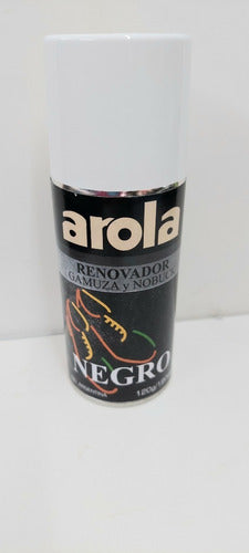 Arola Renovador Para Gamuza Y Nobuck Color Negro 1