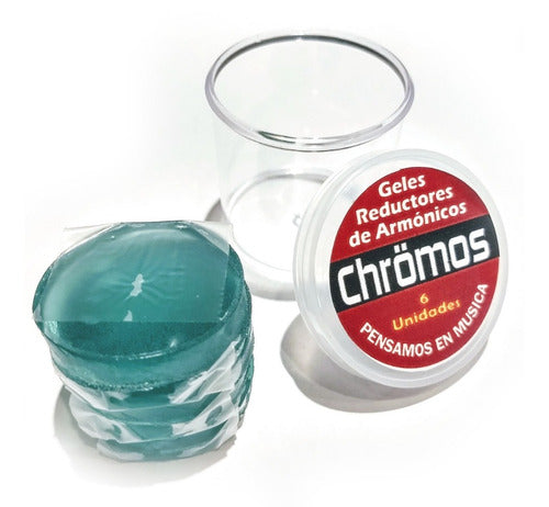 Chromos Anti-Harmonic Gel for Drums - Set of 6 0