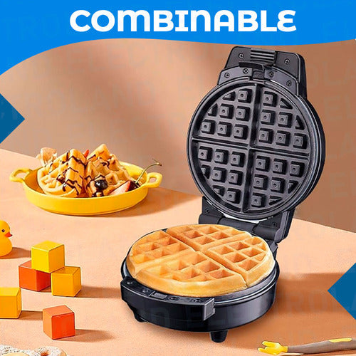 Electroland 3 In 1 Electric Waffle Donut Cupcake Maker 4