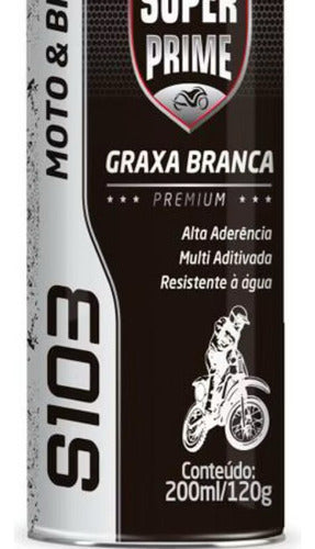 Graxa Branca Em Spray 200 Ml - S103 - Super Prime 2