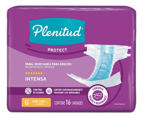 Plenitud Adult Diapers Protect X 16 Pack X 4 1