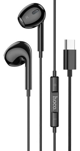 Hoco Auriculares M1 Max Crystal USB-C con Mic Negro 0