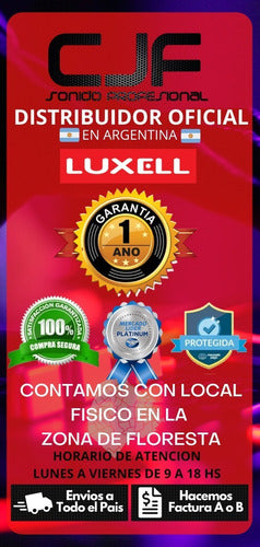 Luxell 2 Parlantes 6.5 Fiat Novo Estrada Moby 320W CJF 1