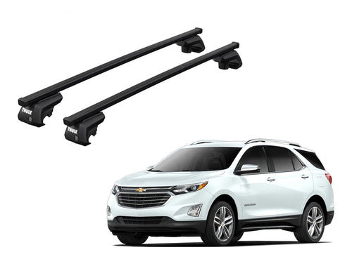 Thule Squarebar Evo Roof Rack System for Chevrolet Equinox 0