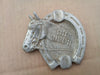 Antiguo Cenicero Casa Lingiardi Herradura Caballo Aluminio 0